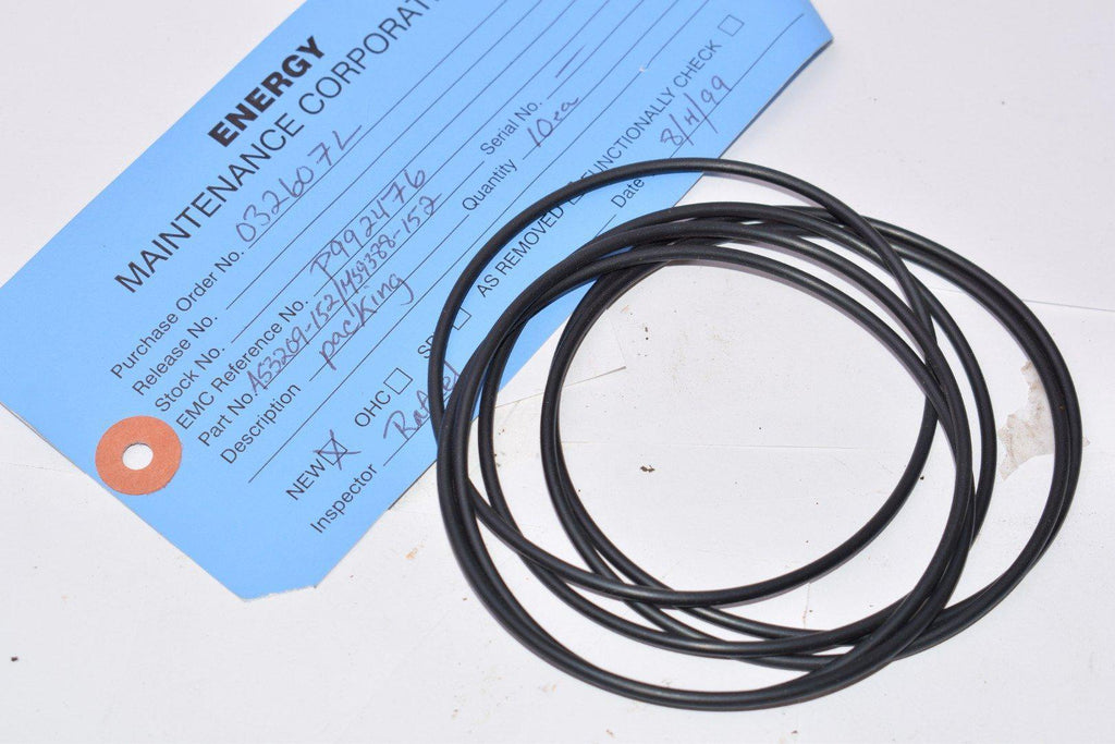 Lot of 5, Packing, Seals, A53209-152/459388-152, 3-1/2 OD