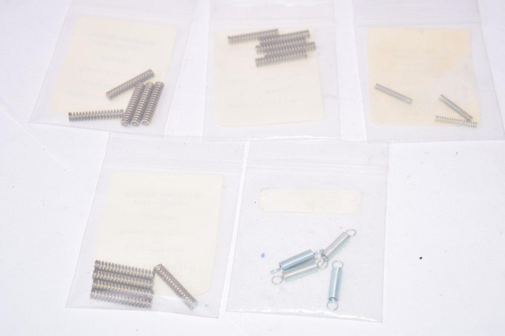 Lot of 5 Packs of NEW Gardner Spring Precision Compression Springs, Mixed Sizes