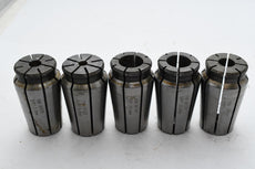 Lot of 5 TSD Universal AF Collet Holders 3/8'' 3/4'' 1/4'' 1/2'' 3/4''