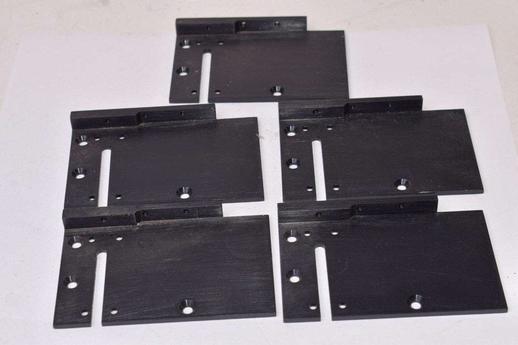 Lot of 5 Ultratech Stepper, UTS, Replacements Machine Inserts, 4'' OAL x 2-5/8'' W