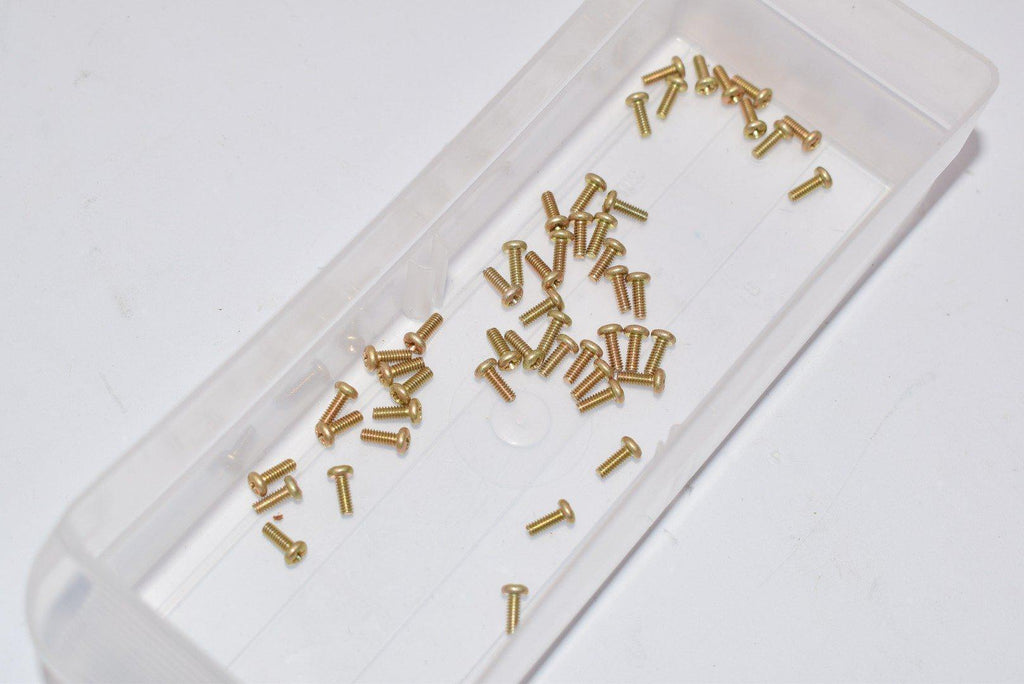 Lot of 50 NEW McMaster-Carr Mil. Spec. Steel Pan Head Phillips Screws 2-56 Thread Size, 1/4'' Long