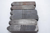 Lot of 6 1/2'' Number Punches Schmidt Gruy Grip