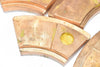 Lot of 6, Flowserve Brass, Trust Shoe, Segment, PH07707 LO.7, NO 49, 37777871
