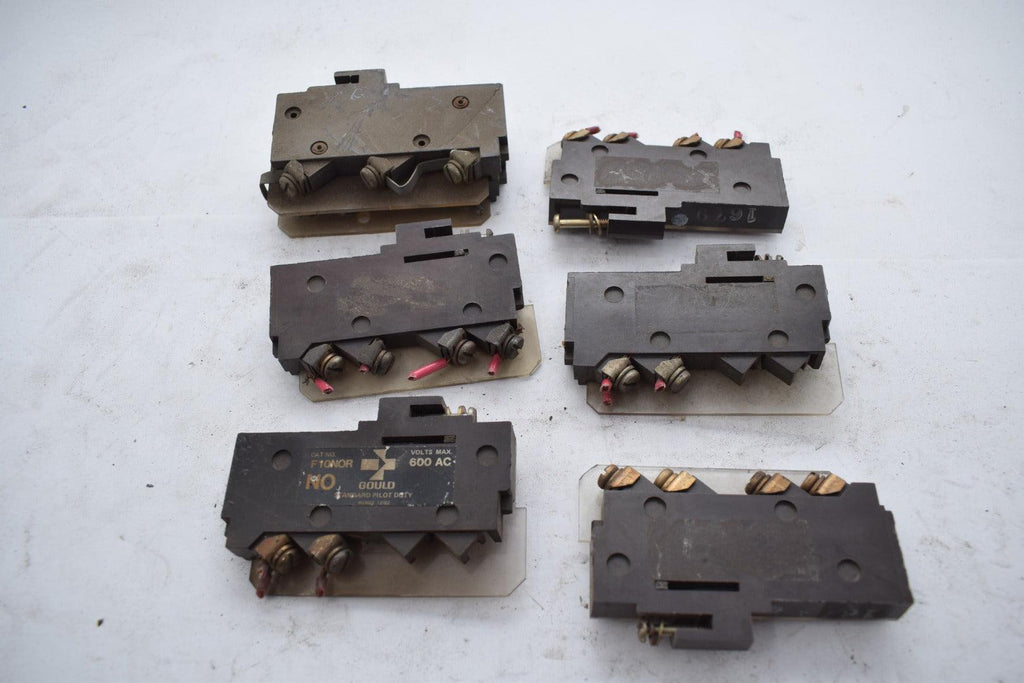 Lot of 6 ITE GOULD AUXILIARY INTERLOCK Contactors