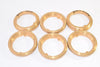 Lot of 6 NEW Brass 75A-7  Fttings, 3-1/8'' OD x 2-3/4'' Thread