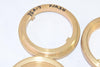 Lot of 6 NEW Brass 75A-7  Fttings, 3-1/8'' OD x 2-3/4'' Thread