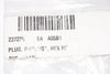 Lot of 6 NEW CAJON, Pipe Plug Fittings, Brass, 1/8''