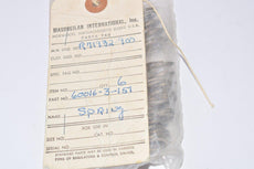 Lot of 6 NEW Masoneilan Valve & Controls - Dresser Part: 60016-3-151, Springs