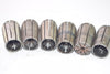 Lot of 6 TG100 Collets, Spring Collets, 5/8'' - 17/64'' CNC, Machinist Tooling