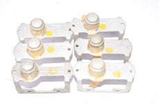 Lot of 6 Vintage Micro Switch Patent D-137.614 Push Button Switches