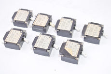 Lot of 7 Eaton Heinemann Electric JA1-A8-A Circuit Breaker Switch 1.5Amp 250V 50/60Hz, 25100001-001 On/Off