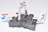 Lot of 7 KACON KMY4, 5A, 250VAC, 1FKW, Plug In Relay Sockets