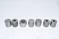 Lot of 7 Machinist Inspection Gage Smooth Pin Gauge