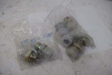 Lot of 7 NEW 9606-12-S16-24 9606 SERIES Fitting MALE JIC X MALE DIN (HEAVY DUTY)