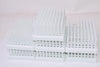 Lot of 7 NEW Clean-Room Test Tube Holders, Scientific Holders, 7-1/8'' x 5''