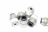Lot of 7 NEW Legris 31755614 Dixon Nylon/Nickel-Plated Brass Push-In Fitting 1/4''