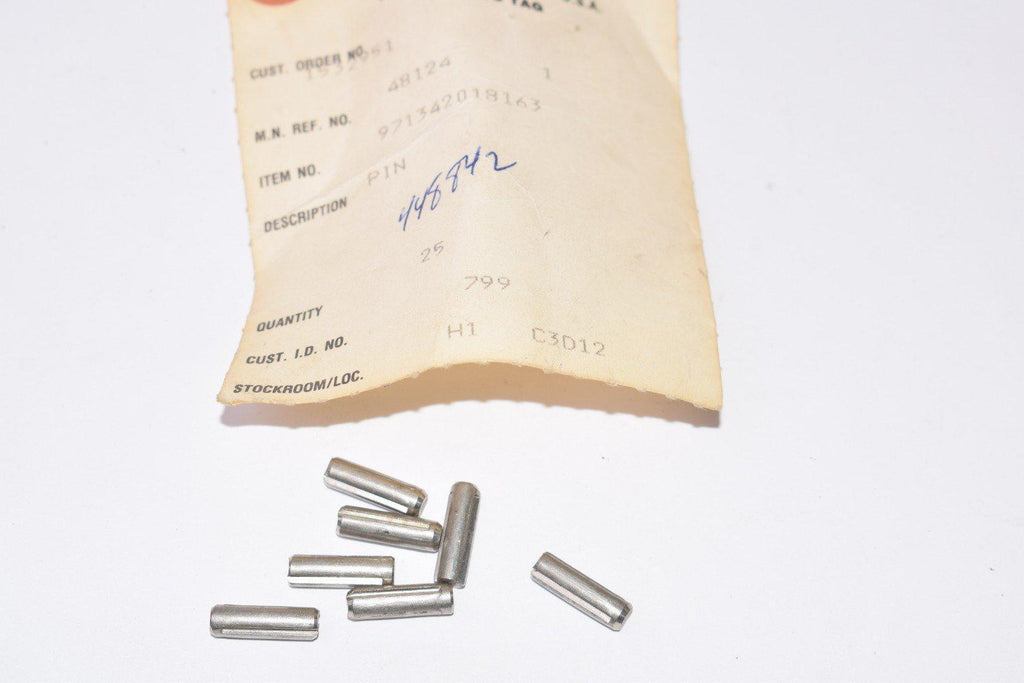 Lot of 7 NEW Masoneilan Valve & Controls - Dresser Part: 971342018163, Pins