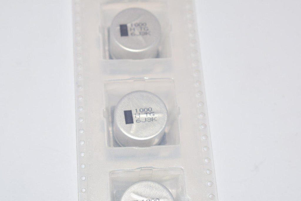 Lot of 7 NEW Panasonic Electronic Components EEV-TG1H102M CAP ALUM 1000UF 20% 50V SMD