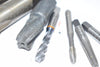 Lot of 7 Taps, Spiral Flute Straight Cutter Tools