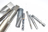 Lot of 7 Taps, Spiral Flute Straight Cutter Tools
