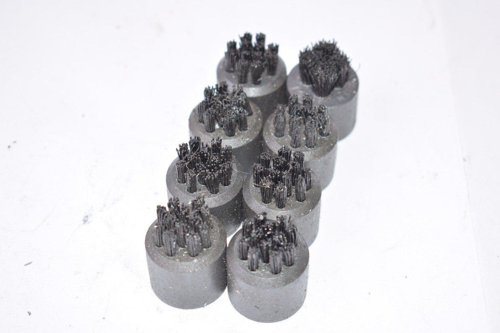Lot of 8 Amada Strippit Wilson Punch Press Button Brushes 1'' OD x 1-1/8'' Thick