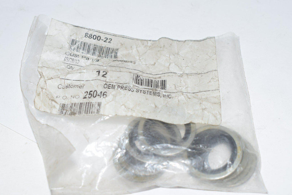 Lot of 8 NEW Brennan 8800-22 BONDED SEAL-METRIC