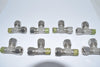 Lot of 8 NEW Hoke Gyrolok 3-Way Tee Fittings Mixed Lot 316-21A