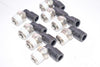 Lot of 8 NEW LEGRIS 1/4'' Push to Connect Elbow, Pneumatic