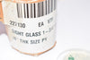 Lot of 8 NEW Sight Glasses 1-3/4'' OD x 1/4'' THK, PART: 227130