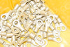 Lot of 85 NEW J&J Electronics 8 AWG NI Ring #14 P/N: TR-8-14-2
