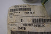 Lot of 9 NEW Brennan 7005-12-24 Straight Adapter - 3/4 in Male JIC 37� Flare x 24 mm Male Metric, Steel