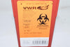 Lot of 9 NEW VWR 19001-001 - Small - Sharps Container Systems, Red