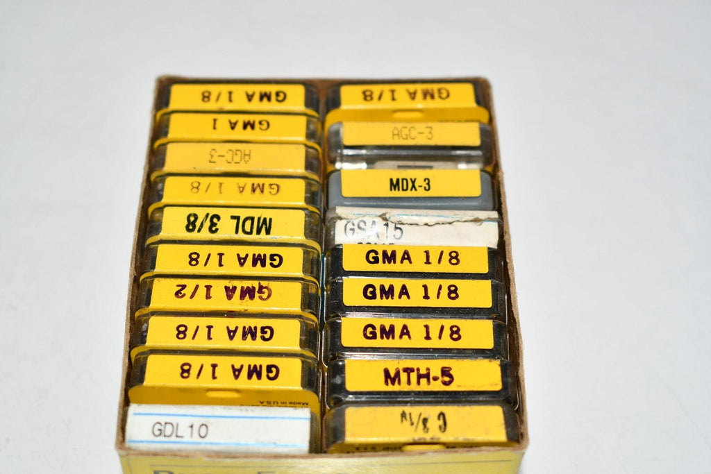 Lot of Bussmann & Gould Fuses GMA MDL DL MDX MTH
