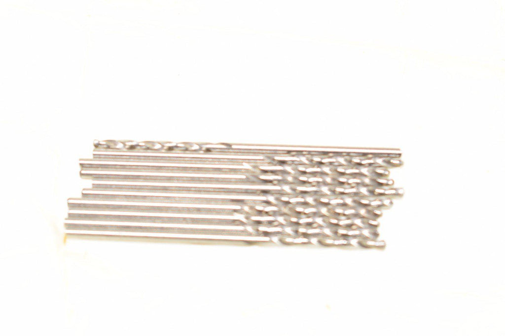 Lot of NEW 1.4mm High Speed Steel Twist Head Drill Bits - Bright Finish