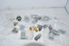 Lot of NEW Fittings, Brennan & Others Brass, Standard 90 deg. Straight Couplings