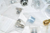 Lot of NEW Fittings, Brennan & Others Brass, Standard 90 deg. Straight Couplings