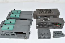 Lot of Numatics Solenoid Valve Manifold Blocks