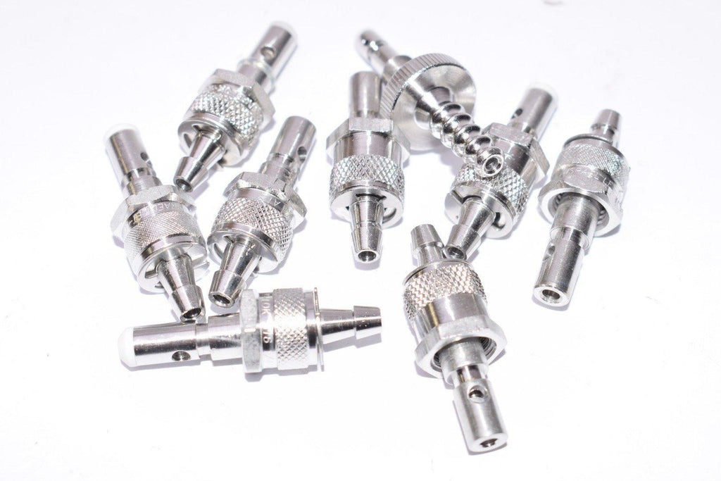 Lot of Sanitary Stainless, Sartorius Stedim, Quick Connect Coupling, Israel Let-Lok 316 1/4 CJ5
