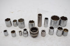 Lot of Vintage Sockets, Various Sizes Brands