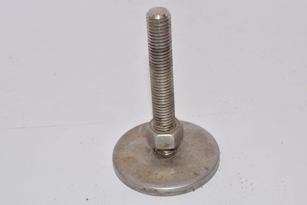 Machine Leveling Foot Mount Metal, Stainless 5'' OAL