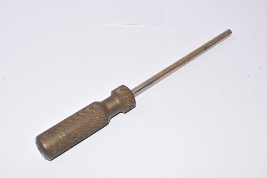 Machinists, Pro Scriber, long hook, Brass Handle, 9'' OAL, 1/8 ID Treaded