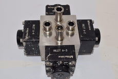 MARCVALVE 4 WAY VALVE POSITION A-1, A-2 MONITORS Sanitary Clamp Fittings