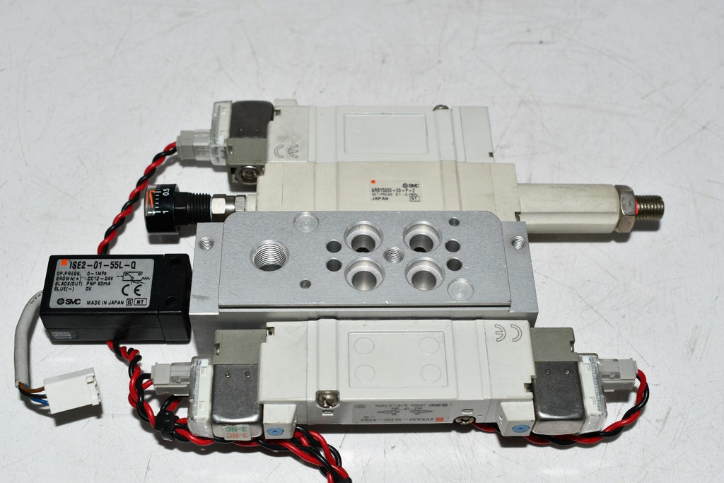 Markem Imaje ENM338169 Pneumatic Module SMC Solenoid Valves