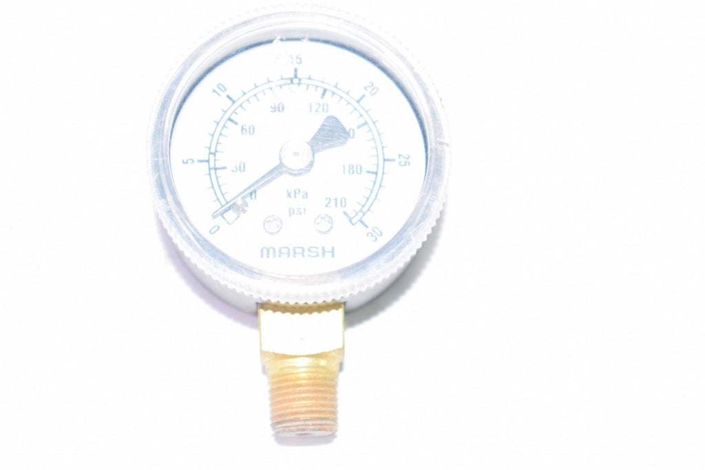 MARSH 0-210 kPa 0-30 PSI Pressure Gauge