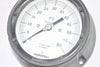 MARSH 0-60 PSI Pneumatic Pressure Gauge 5'' W 316 SST Tube & Socket