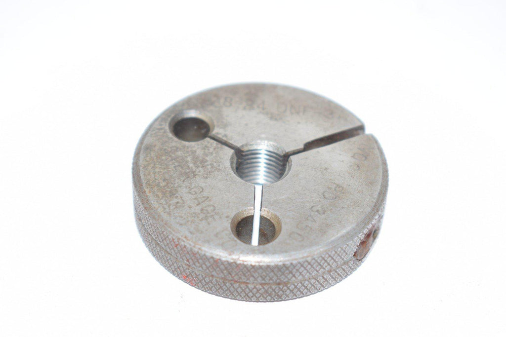 Master Gage 3/8-24 UNF-3A Thread Ring Gage Go NO Go No PD .3450