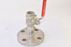 Meca-Inox CF8M 1000WOG Ball Valve W/ 1-1/2'' 300 A182 F304 Flange