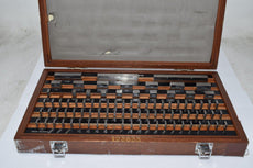 Mitutoyo 516-902-26 Inch Rectangular Gage Block Set BE1-81-2 Grade 2
