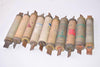 Mixed Lot of 10 Bussmann, Littelfuse, Gould Shawmut Fuses, Mixed Sizes
