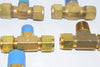 Mixed Lot of 10 NEW Parker Brass Fittings 3-Way Tee